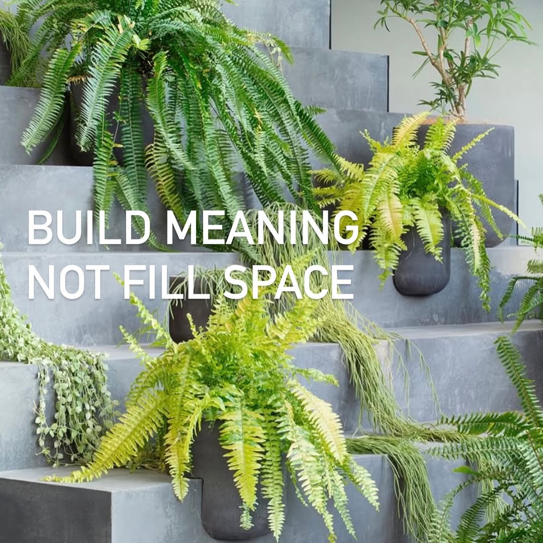 We’re not here to fill space.