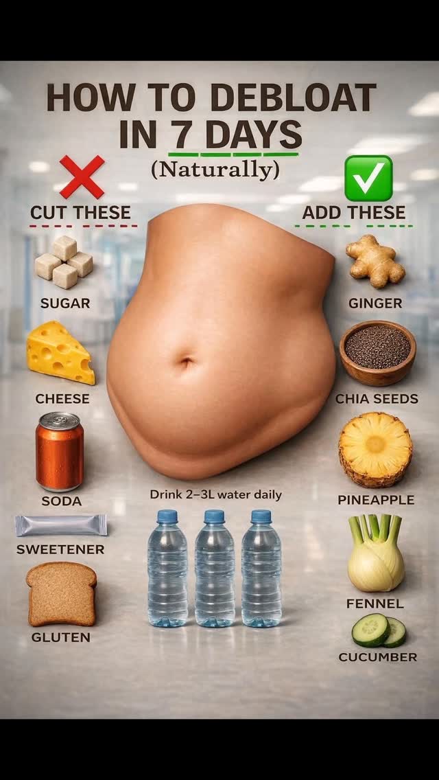 How to debloat in 7 days