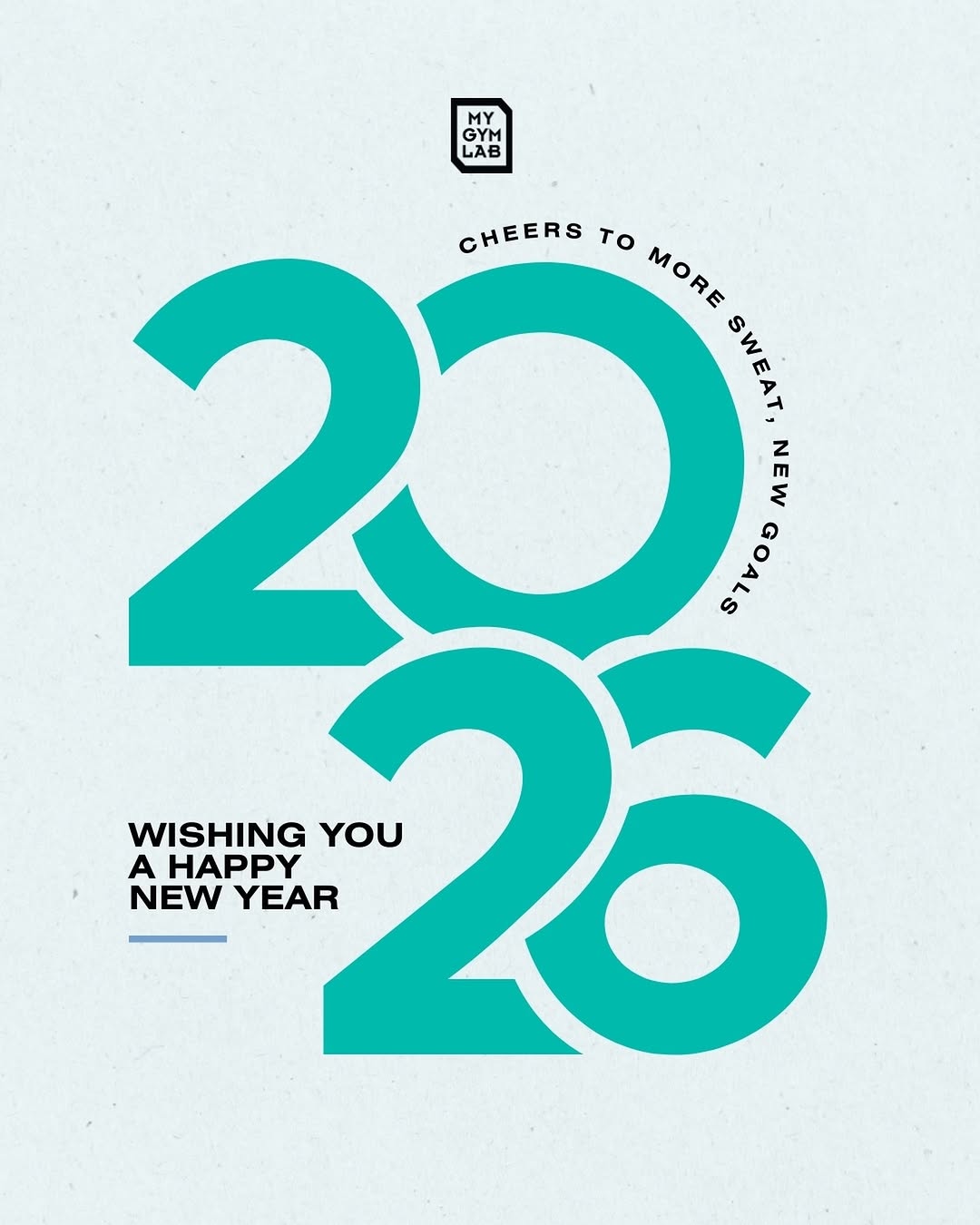 Happy 2026 from My Gym Lab 🎉