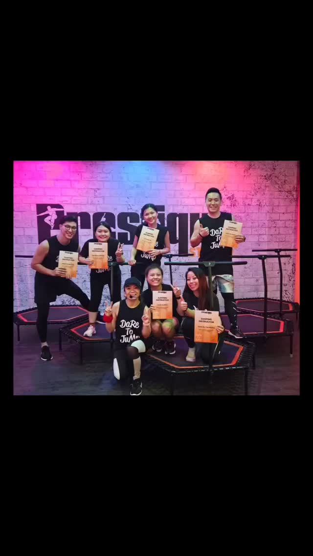 Happy Anniversary to our Batch 5 Instructors who cleared their Jumping Certification Course on 22-23