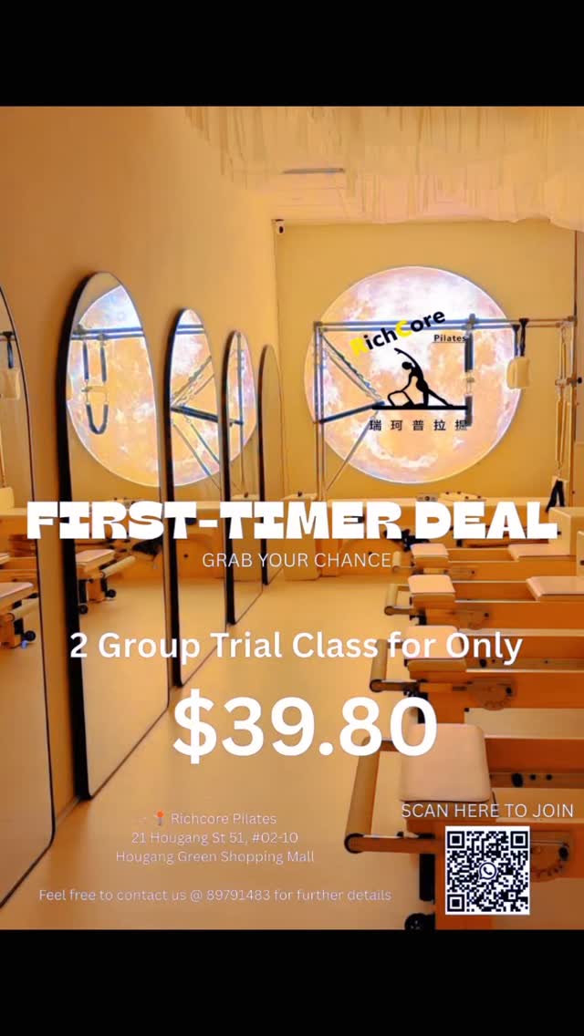 First time trying Pilates?