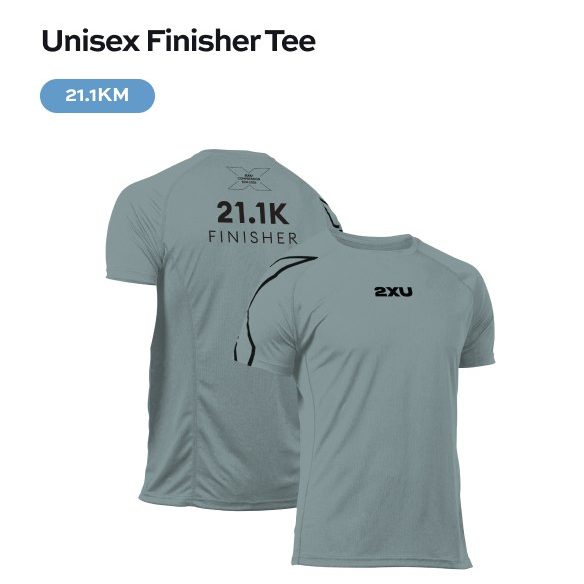💎 EARN THE 21.1KM FINISHER TEE! 💎 