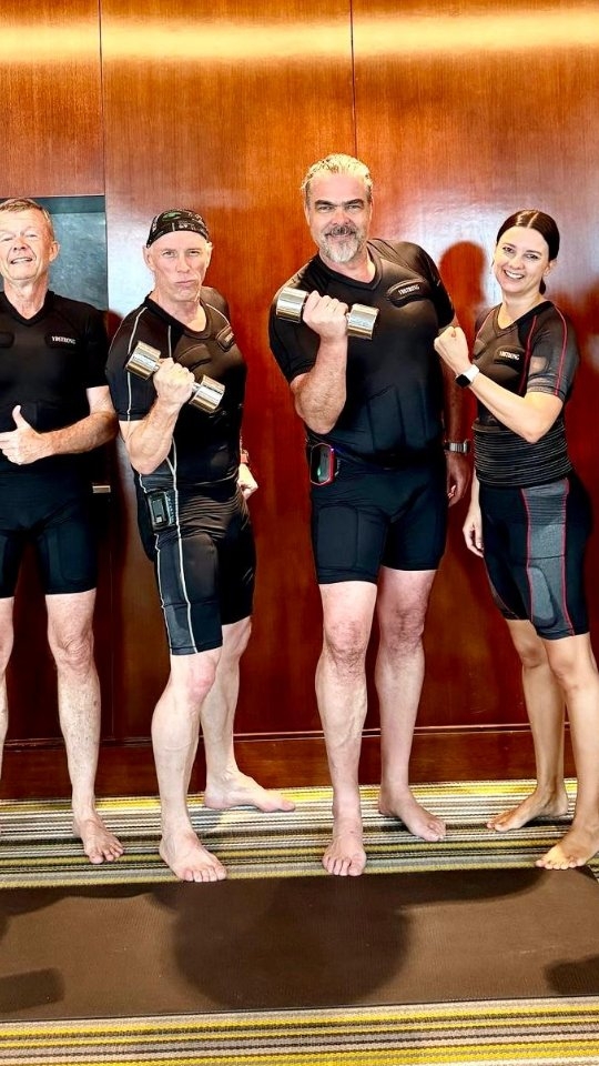 Good vibes, strong squads, and freebies for your fit crew! 💪