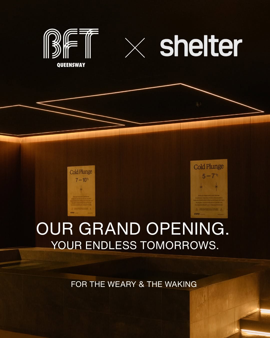 Grand Opening. Endless Tomorrow.