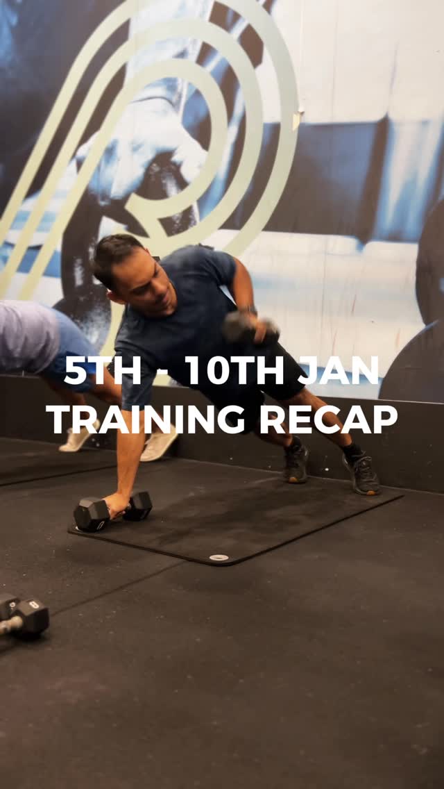 5TH - 10TH Jan training recap!
