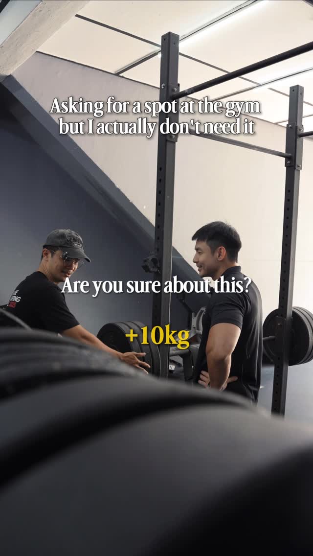 This guy didn’t need a spot 😅