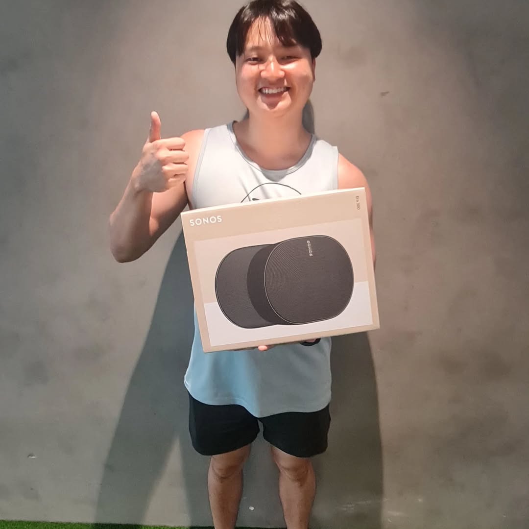 🎉 Congrats to our Refer-a-Friend winners! 🏆 Melvin takes home a Sonos Era 300 speaker 🔊 and Amiri