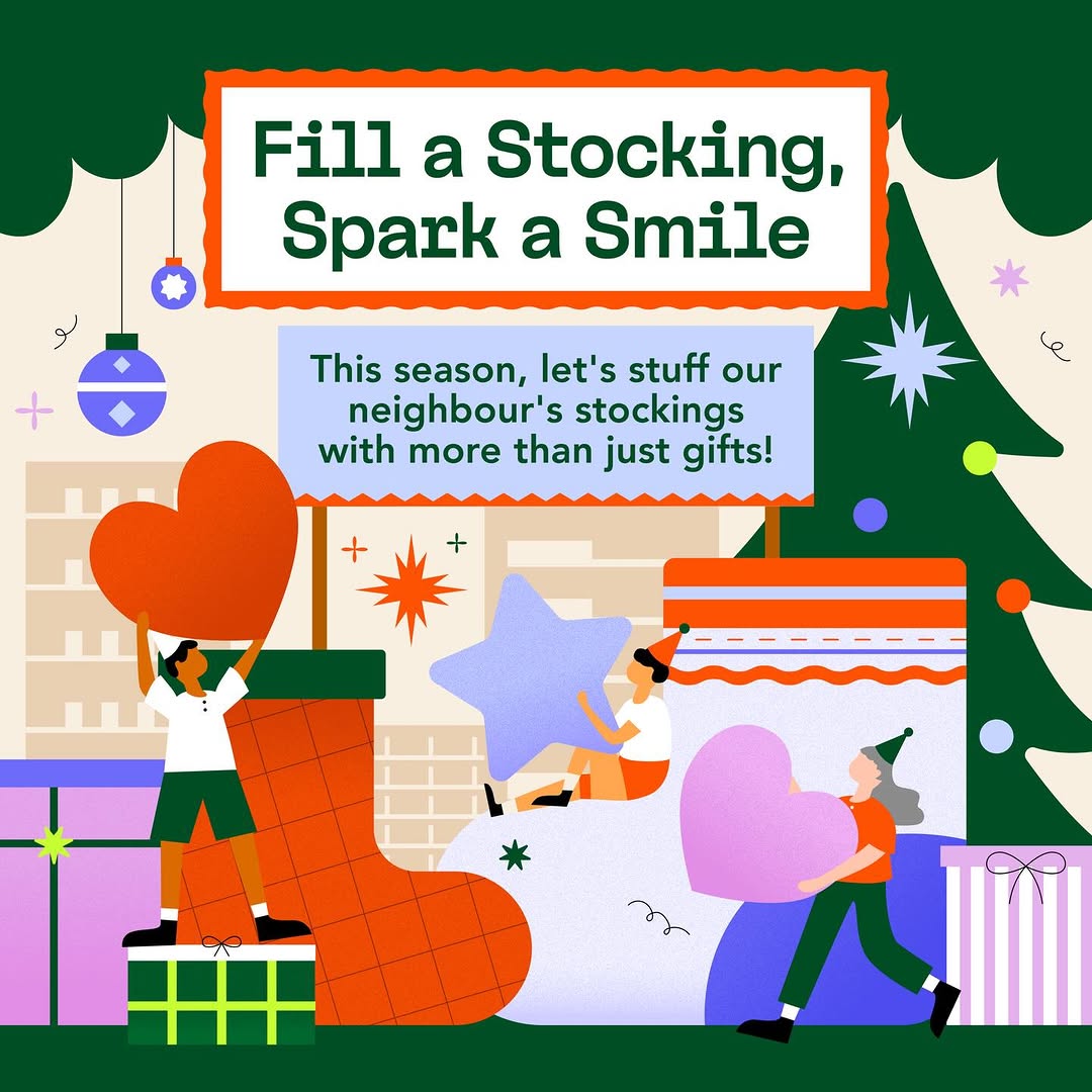 Your neighbours are brimming with cheer,