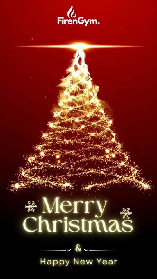 Grateful for every rep, every set, and every member of our FirenGym family. 🙏🏻 Merry Christmas and