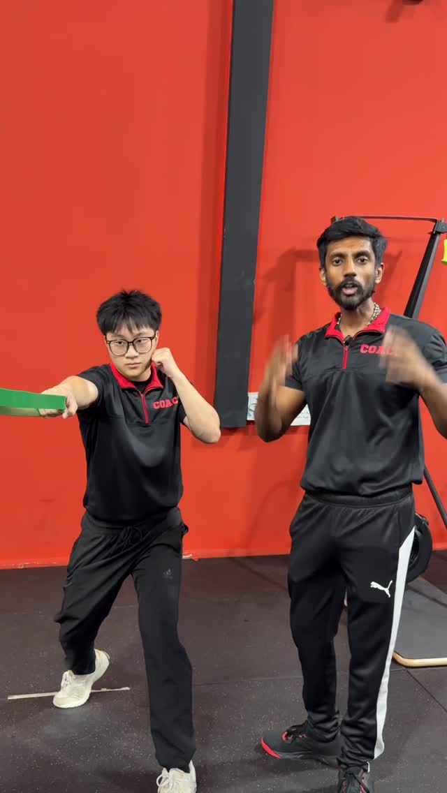 Common problem when throwing left hook