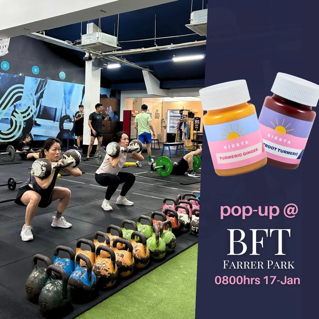 Don't miss your chance to try SG's no.1 health shots at @bft_farrerpark this Saturday – cold pressed