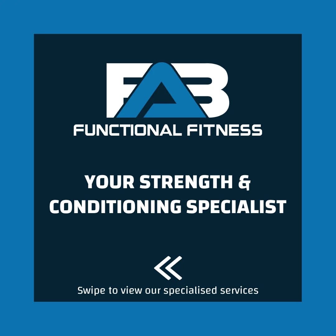 Check out our list of specialised strength & conditioning services!