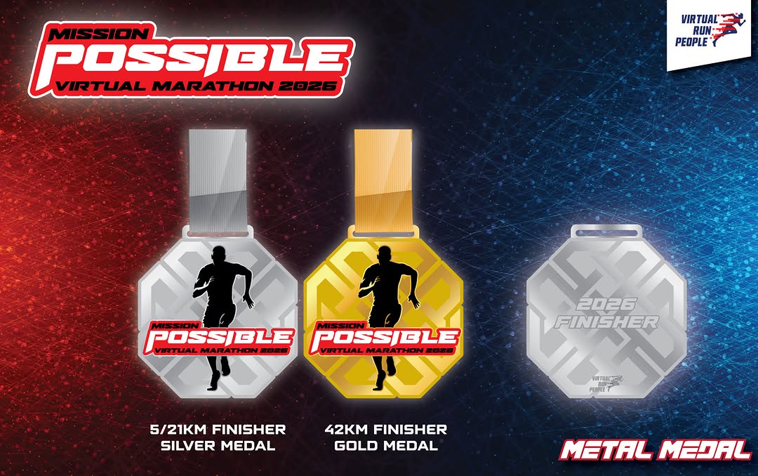 🏅 Mission Possible Virtual Marathon 2026 🏅