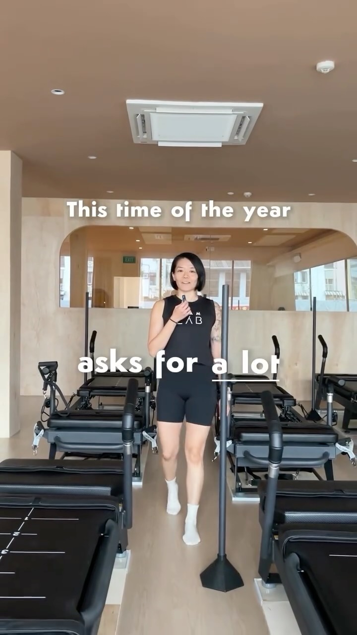 If you’ve been telling yourself you’ll get consistent once things calm down…. this is your sign to s