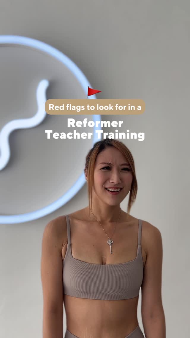 We say this with love 🫶🏻 If the Pilates Teacher Training you’re looking at takes only one week, sk