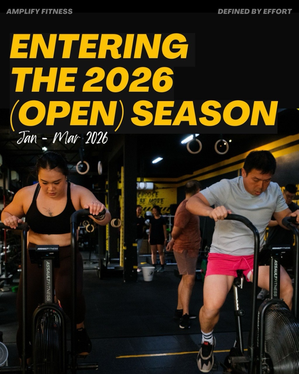 Starting the year firing with some FITNESS🚀 and our classic Open Prep cycle!!