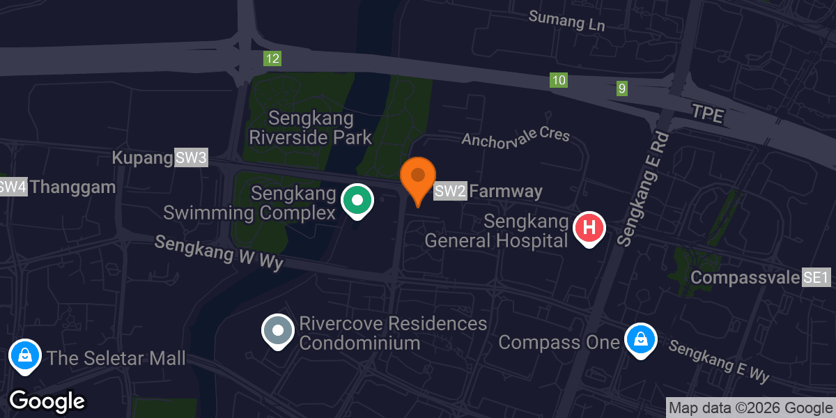 Map showing 24/7 FITNESS ANCHORVALE (GYMMBOXX)