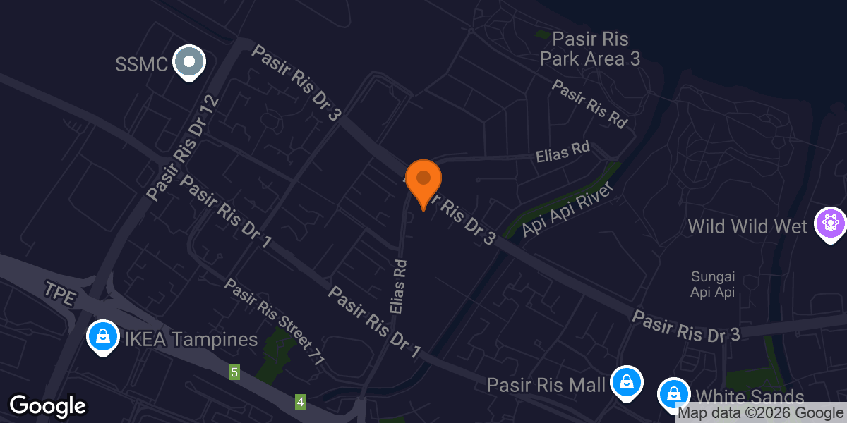 Map showing 24/7 FITNESS Elias Mall