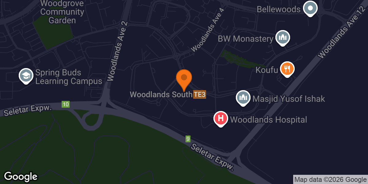 Map showing ACE The Place Community Club