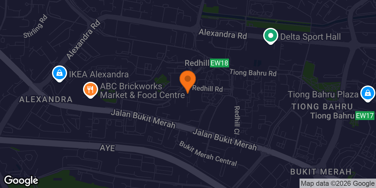 Map showing ActiveSG Gym @ Enabling Village