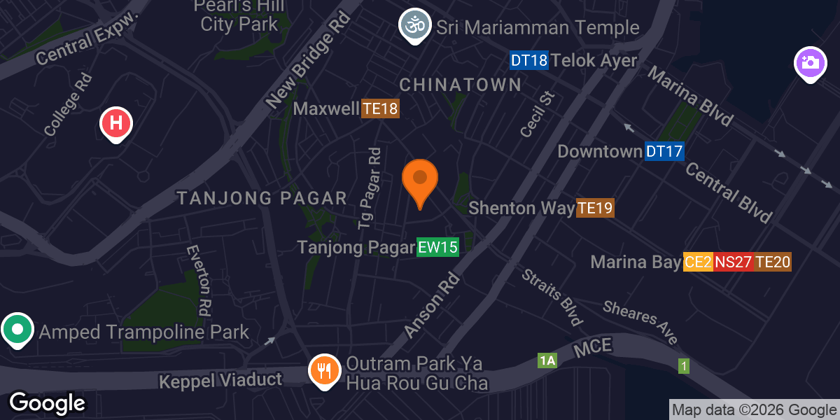 Map showing AIBI MaxWell