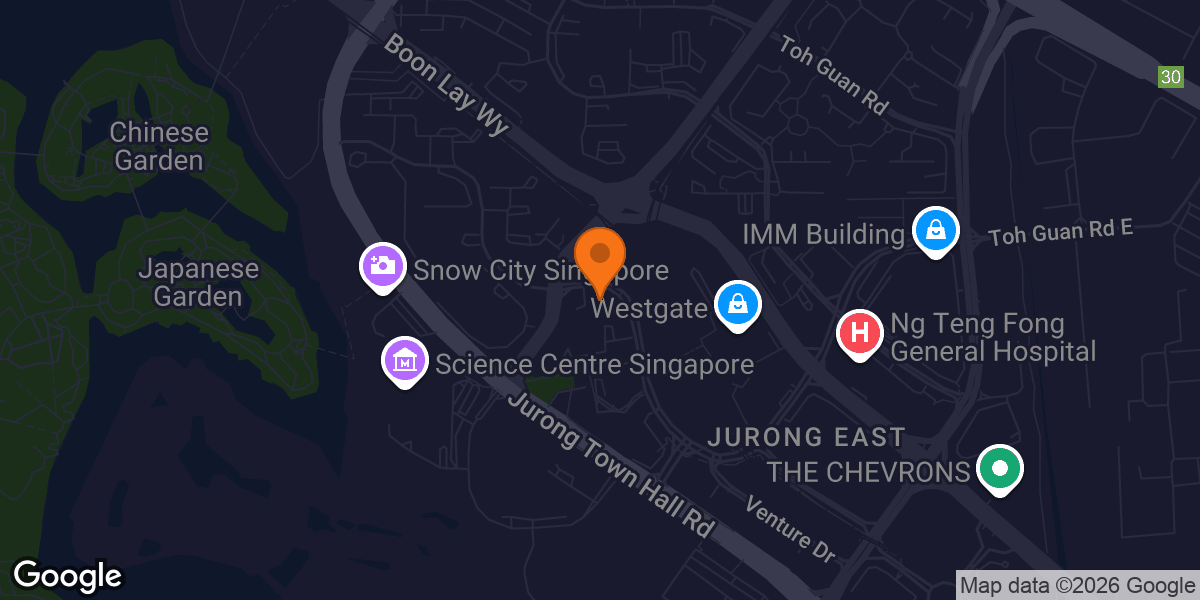 Map showing Amore Define