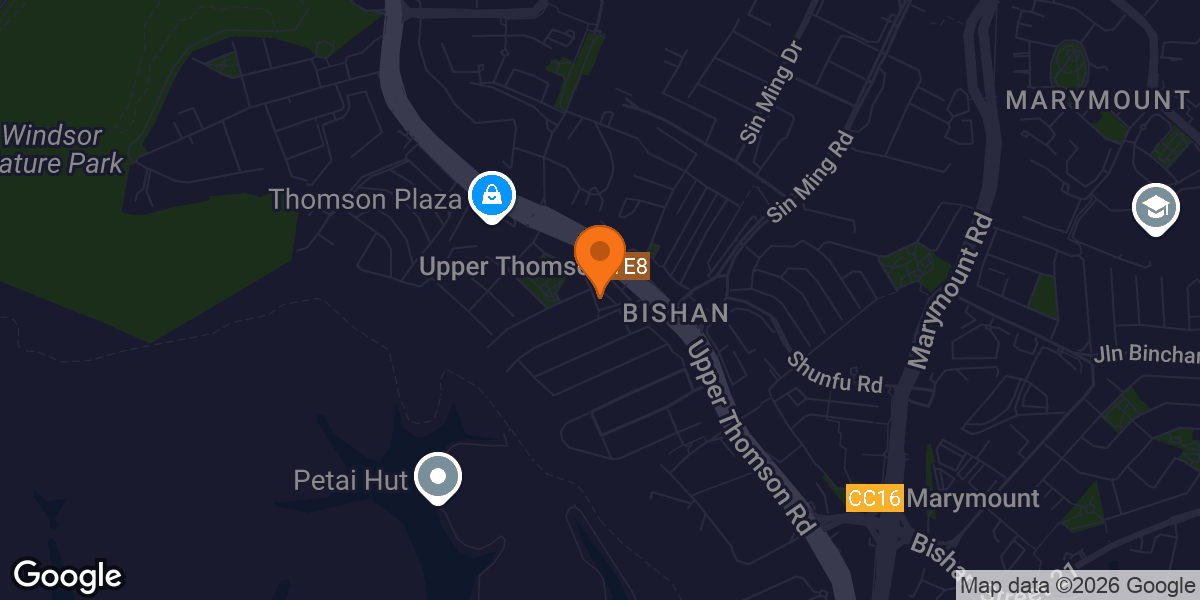 Map showing Amplify Fitness