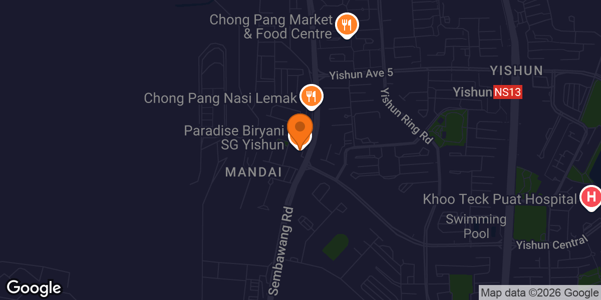 Map showing Anytime Fitness Chong Pang