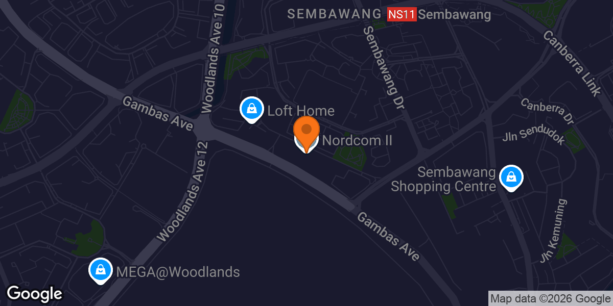 Map showing Anytime Fitness Gambas