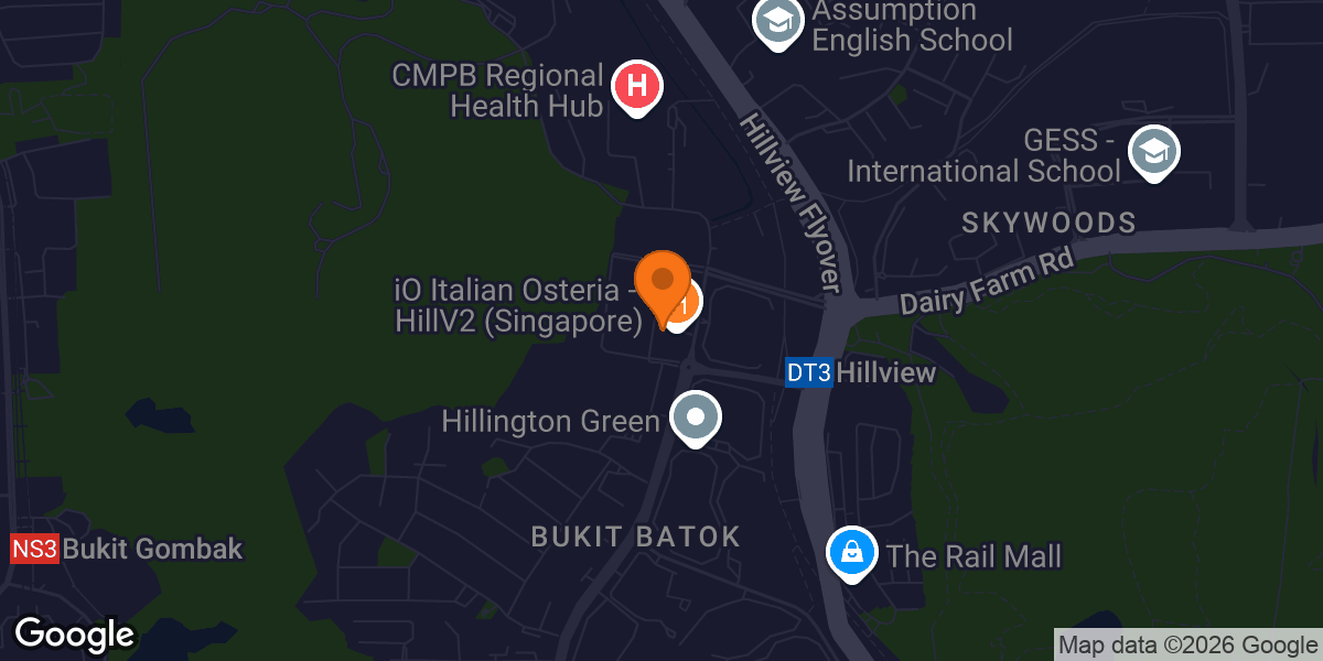 Map showing Anytime Fitness hillV2
