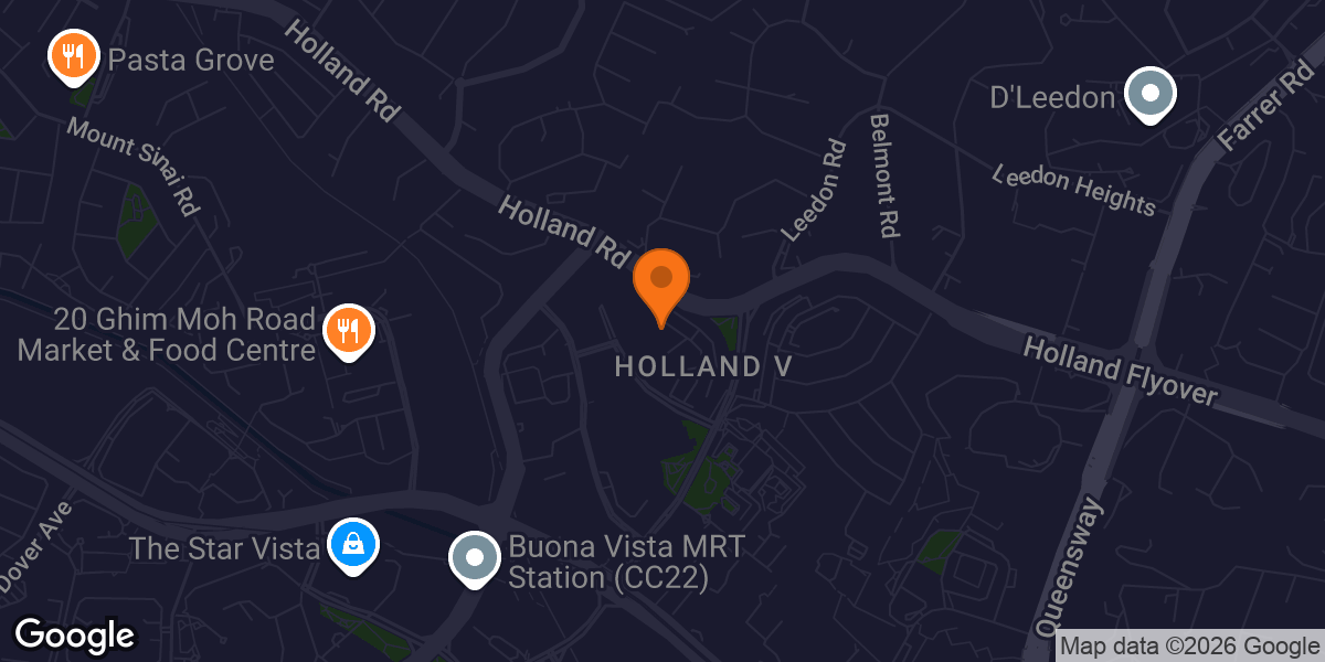 Map showing Anytime Fitness Holland Village