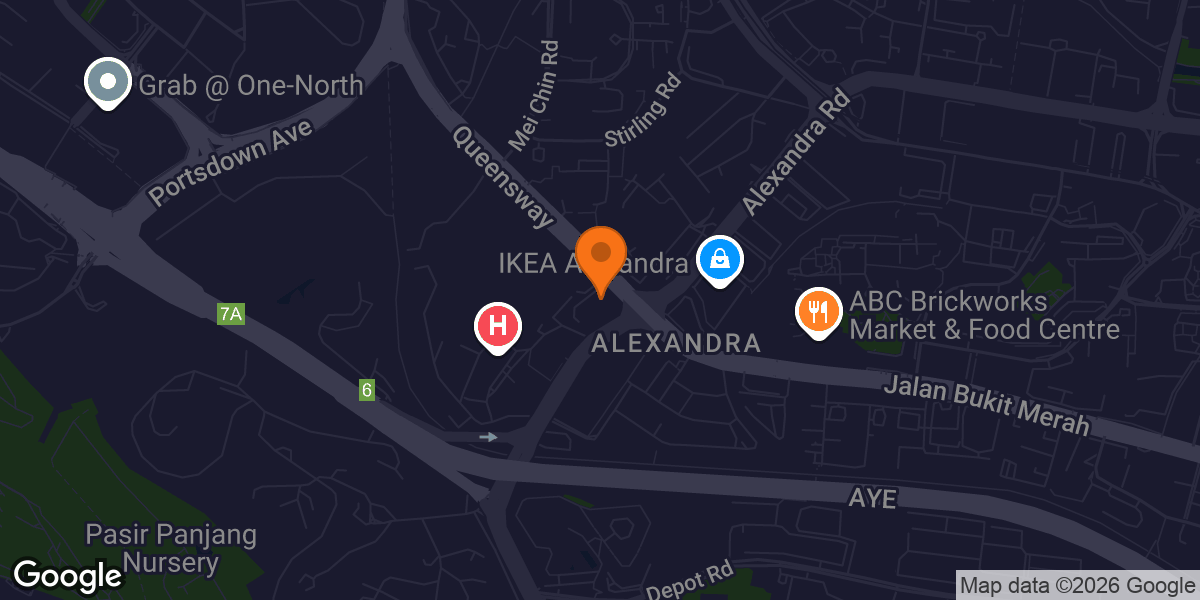 Map showing Anytime Fitness New Queensway