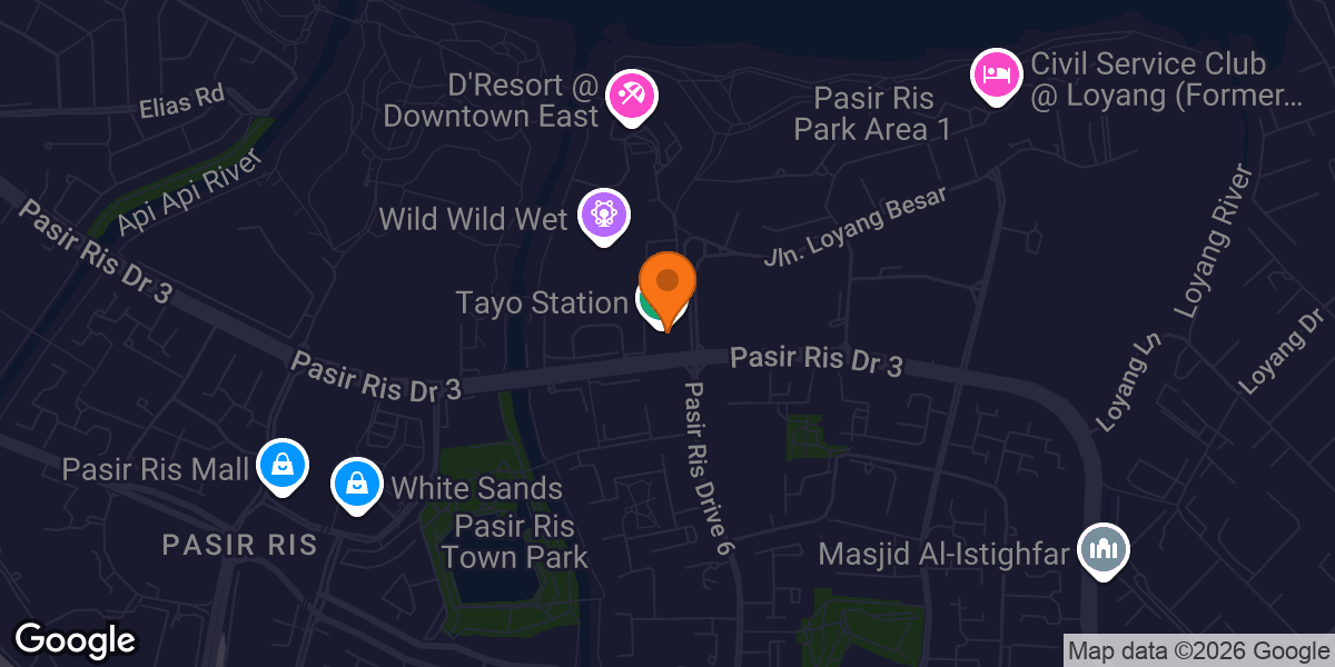 Map showing Anytime Fitness