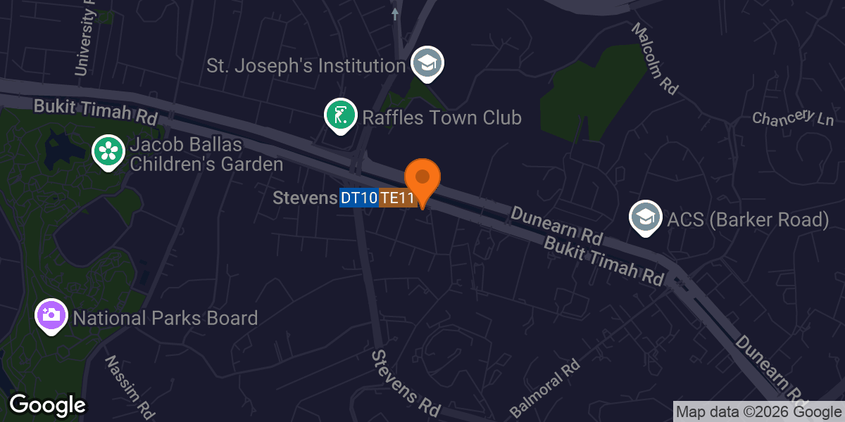 Map showing Anytime Fitness Stevens