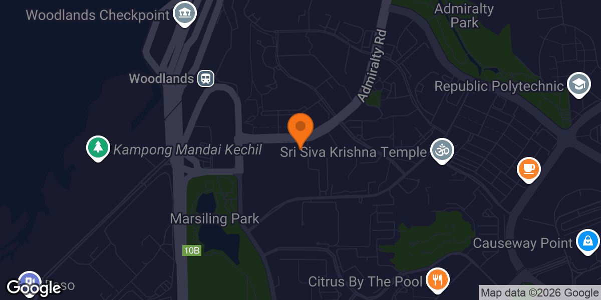 Map showing Anytime Fitness