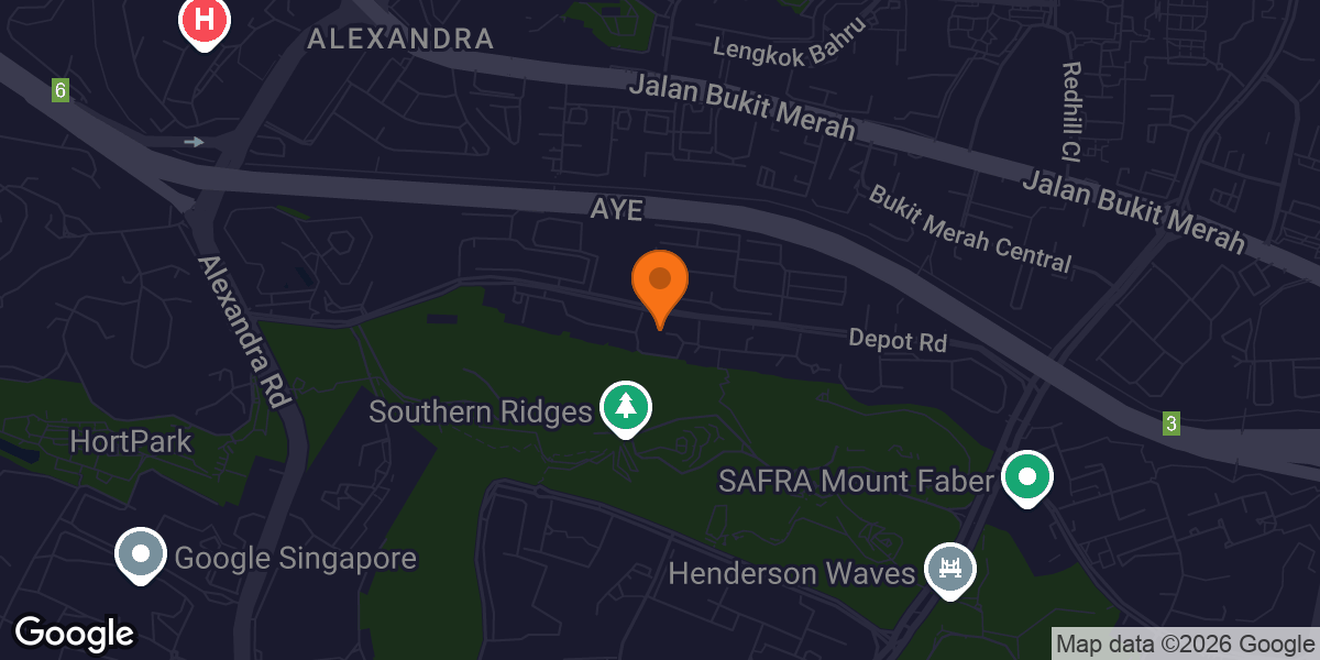 Map showing Anytime Fitness