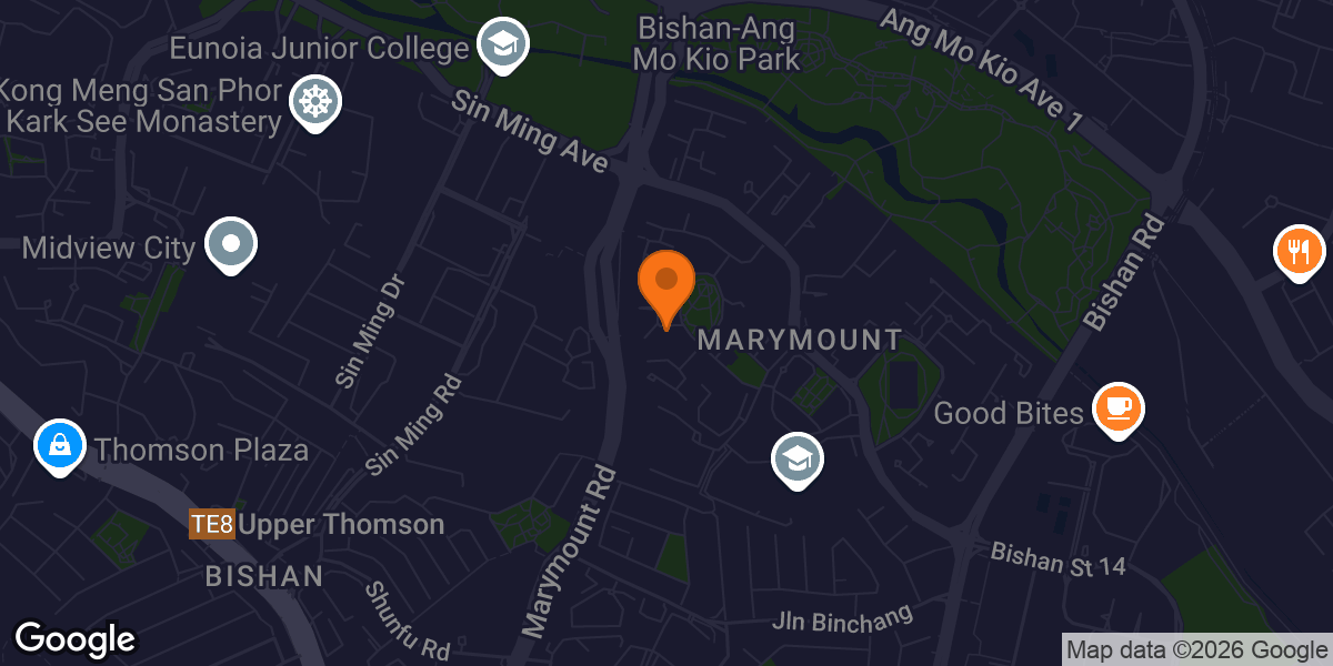 Map showing Ark Grit Bishan North