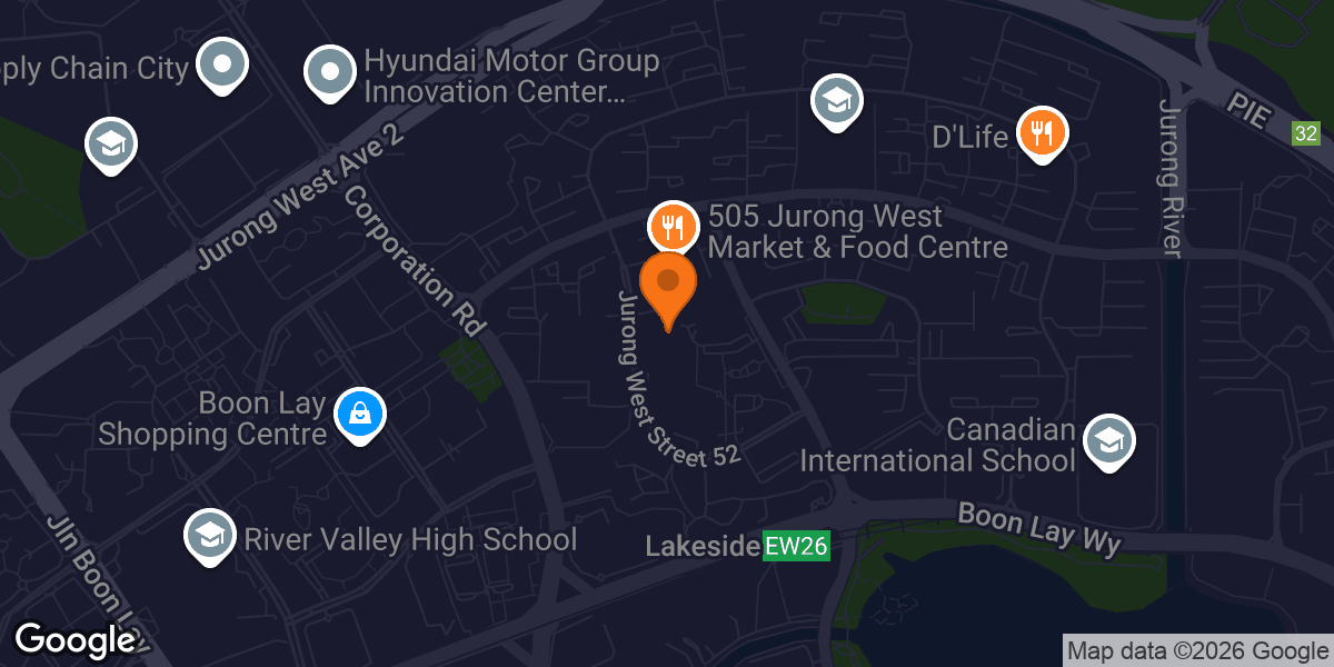 Map showing Ark Grit @ Jurong Spring