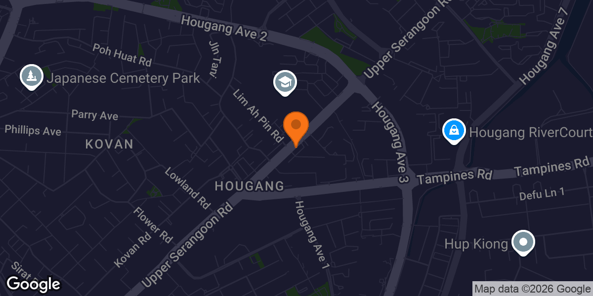 Map showing Athletic Chamber