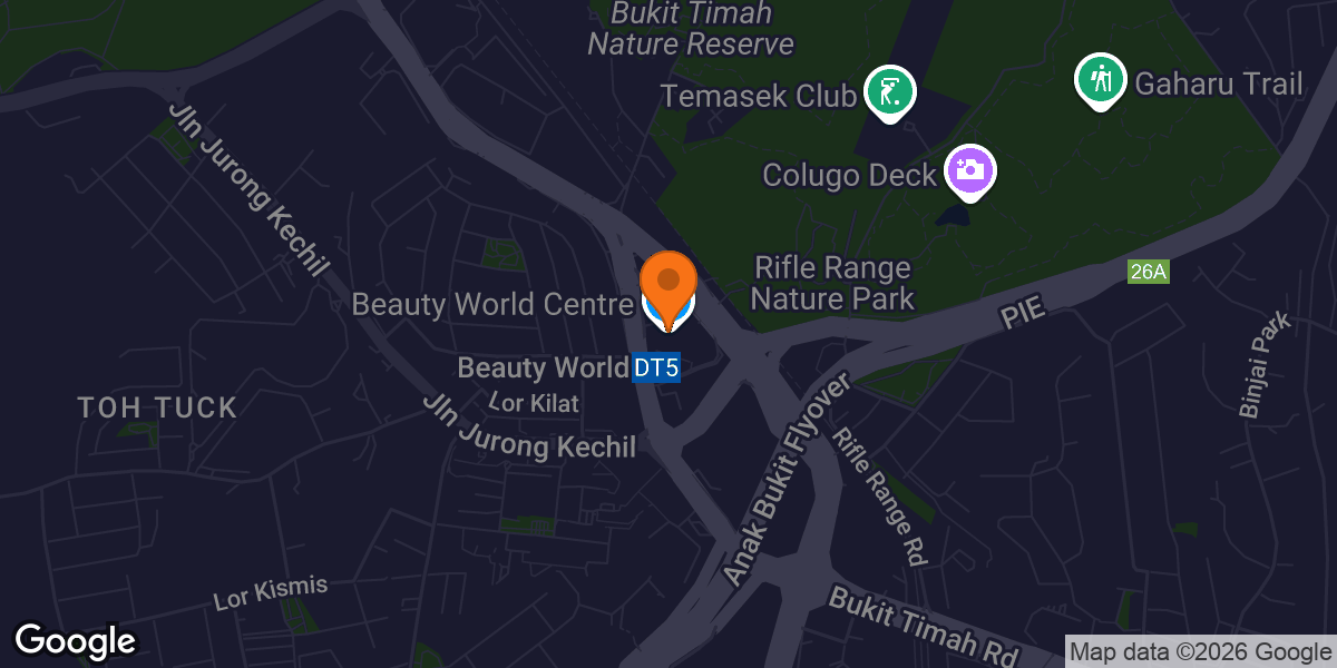Map showing BFT Beauty World