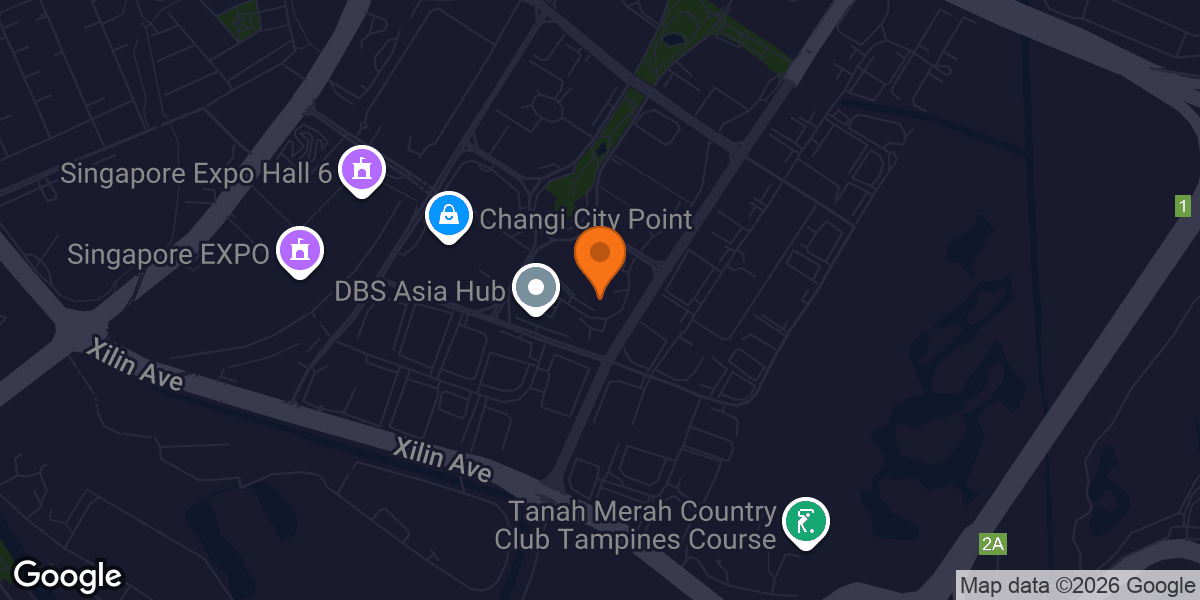 Map showing BFT Changi
