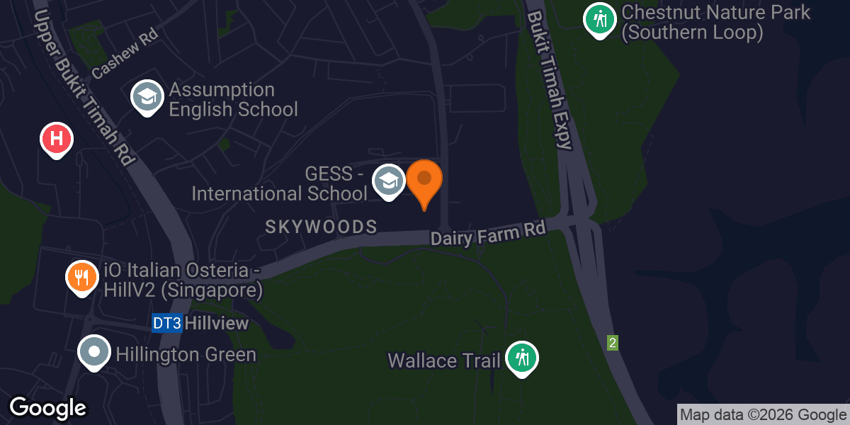 Map showing BFT Dairy Farm