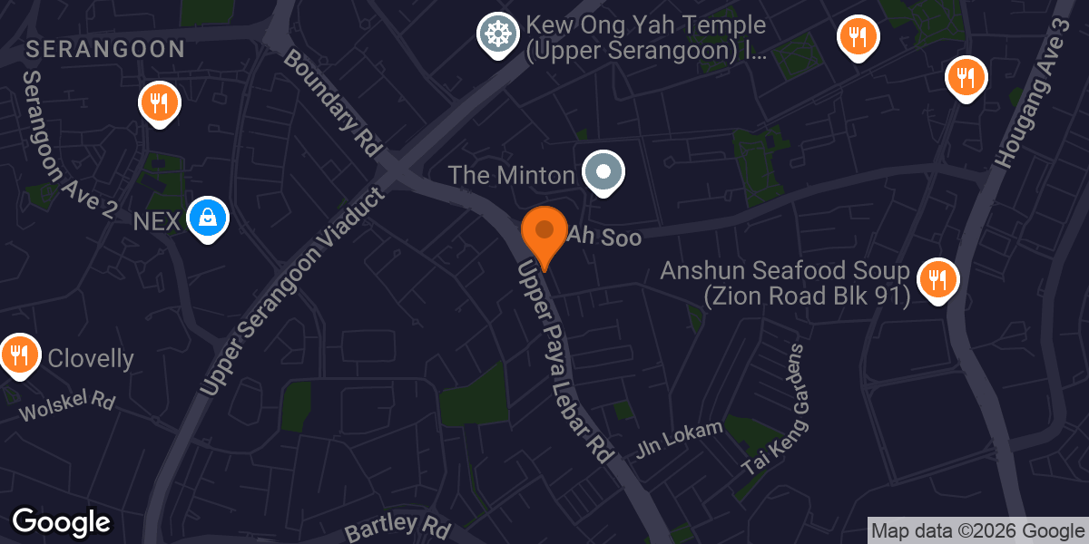 Map showing BFT Kampong UBI