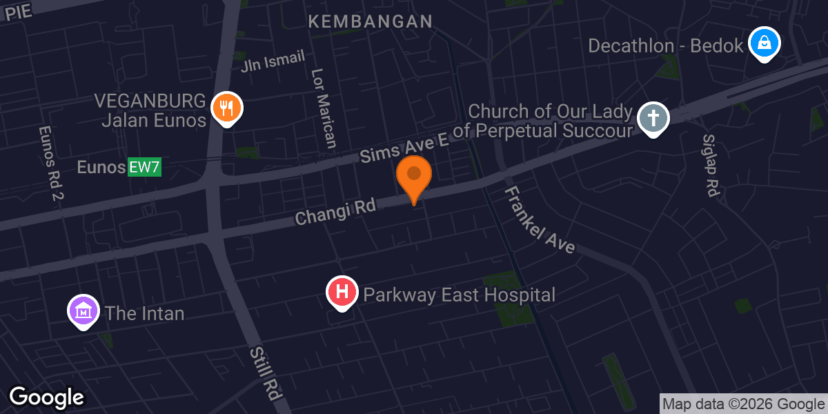 Map showing BFT Kembangan