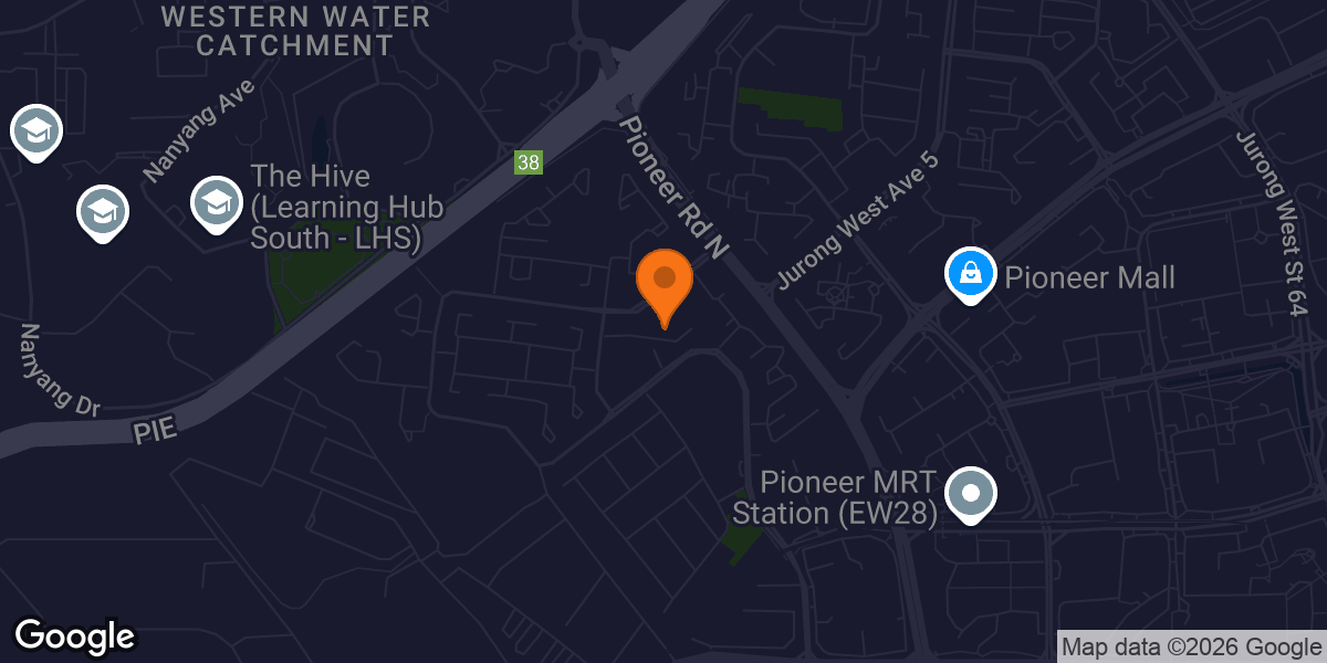 Map showing BFT Nanyang