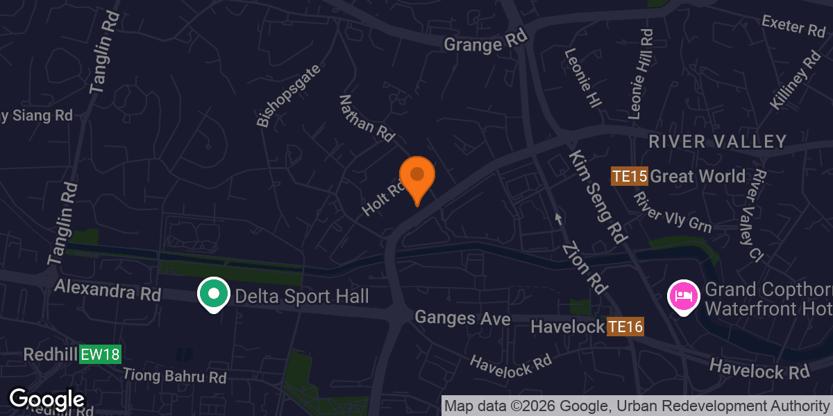 Map showing BFT River Valley