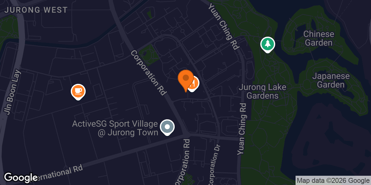 Map showing BFT Taman Jurong