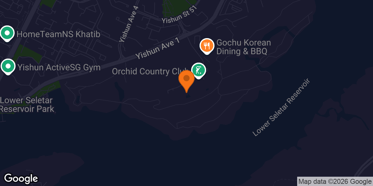 Map showing BFT Yishun