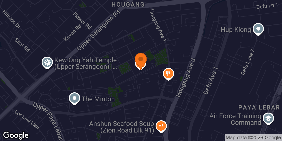 Map showing Bluegym@Pelikat