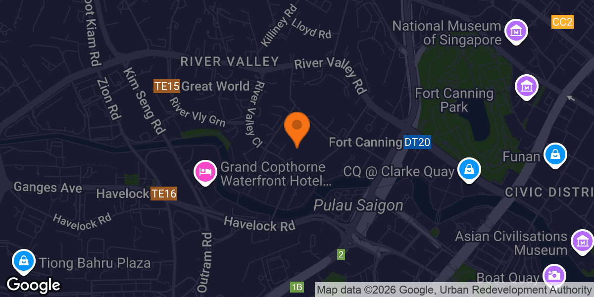 Map showing CRNK New Bahru